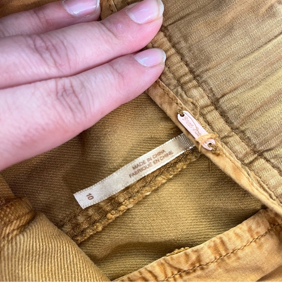 FREE PEOPLE Seamed Like The Real Thing‎ Straight Leg Trouser Pants size 10 - Picture 7 of 10